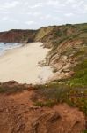 Beautiful Coastline Of Sagres Stock Photo