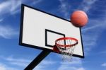 Panel Of Basketball Stock Photo