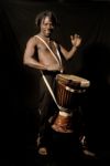 African Musician Stock Photo