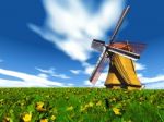 Windmill Stock Photo