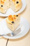 Blueberry Bread Cake Dessert Stock Photo