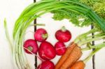 Raw Root Vegetable Stock Photo