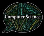 Computer Science Indicating Word Communication And Online Stock Photo