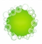 Green Abstract Circle   Background Stock Photo