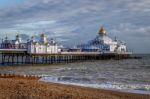 Eastbourne, East Sussex/uk - January 7 : View Of Eastbourne Pier Stock Photo