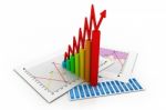 Business Graph Stock Photo