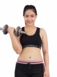 Fitness Woman Stock Photo