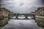 Florence Firenze Bridge Stock Photo