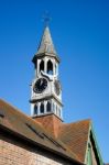 Tower Of The Tea Rooms At High Beeches In Handcross Stock Photo