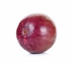 Star Apple Isolated On The White Background Stock Photo