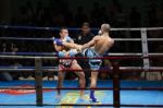 Mauy Thai Or Thai Kick Boxing Stock Photo