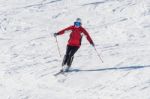 Deogyusan,korea - January 1: Skier Skiing On Deogyusan Ski Resort In Winter,south Korea On January 1, 2016 Stock Photo