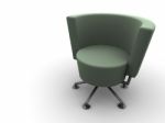 Chair Green Stock Photo