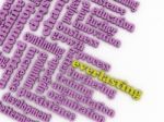 3d Imagen Everlasting Concept Word Cloud Background Stock Photo