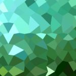 Dartmouth Green Abstract Low Polygon Background Stock Photo