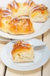 Sweet Bread Donut Cake Stock Photo