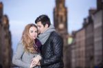 Attractive Young Couple In Love Stock Photo