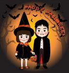 Halloween Background Stock Photo