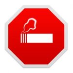 Stop Smoking Sign Stock Photo