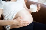 Pregnant Woman Stock Photo