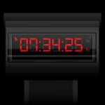 Digital Clock Stock Photo