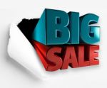 Big Sale Stock Photo