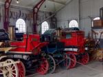 Stanley, County Durham/uk - January 20 :  Old Carriages At The N Stock Photo