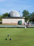 Isle Of Thorns, Sussex/uk - September 11 : Lawn Bowls Match At I Stock Photo