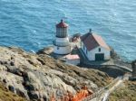 Lighthouse Near Tomales Bay Stock Photo