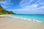 Beach In Summer Of Thailand Stock Photo