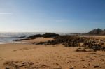 Beautiful Beach In Sagres Stock Photo