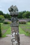 Unusual Sundial Stock Photo