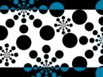 Dots Background Shows Little And Large Circular Shapes
 Stock Photo