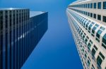 Los Angeles, California/usa - July 28 : Skyscrapers In The Finan Stock Photo