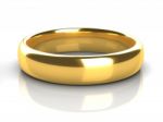 The Beauty Wedding Ring Stock Photo