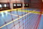 Badminton Net Stock Photo