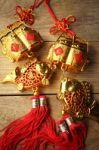 Chinese New Year Decoration, Fish Stock Photo