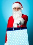 Presents By Santa On Christmas Stock Photo