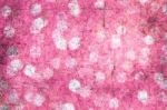 Pink Grunge Wall Stock Photo