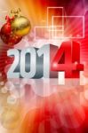 New Year 2014 Stock Photo