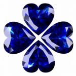 Blue Sapphire Stock Photo