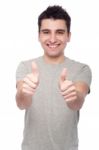 Thumbs Up Stock Photo