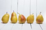 Tasty Portuguese Pears Stock Photo