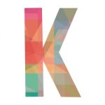 Alphabet K Stock Photo