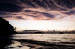 Black And White Style Beautiful Cloud On Morning Sky Stock Photo