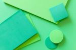 Material Design Colorful Background Stock Photo