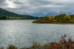 Autumn In The Grand Tetons Stock Photo