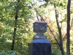 Cemetery Architecture, Monuments, Tombstones And Graves Stock Photo