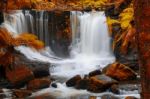 Horseshoe Falls In Mount Field National Park Stock Photo