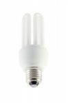 Bulb Light Tube In White Background Stock Photo